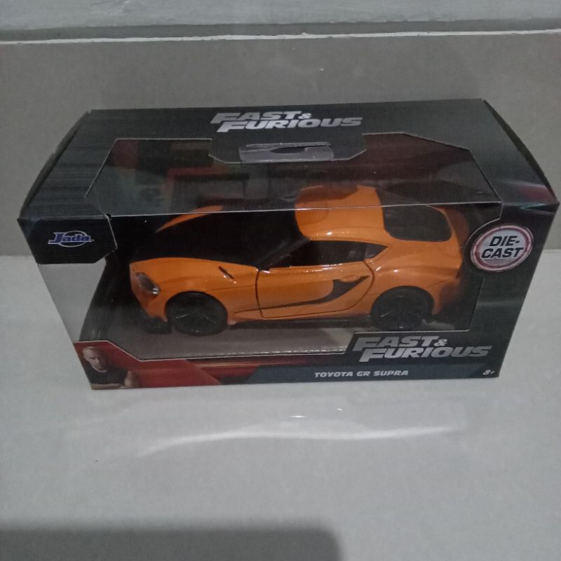 toyota gr supra jada fast furious diecast