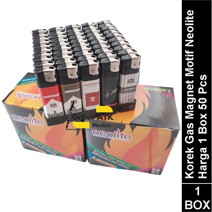 Korek gas / Mancis / Korek Api / Pemantik Magnet Motif Neolite