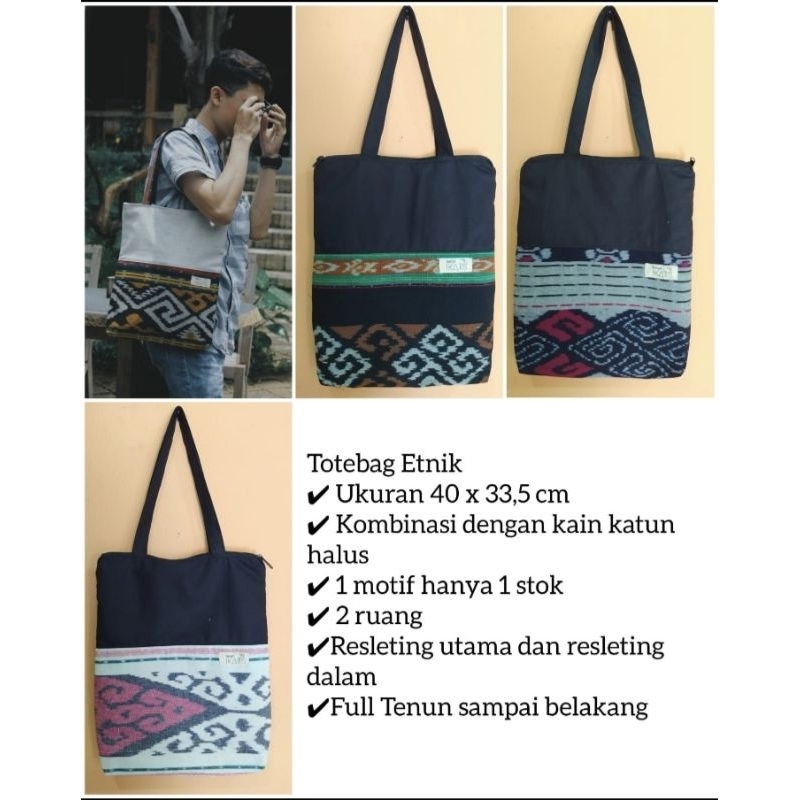 Totebag Tenun Tas Arisan  Tas Laptop Tas Tenun Etnik Murah Tenun Jepara Ntt Lombok Sumba Toraja