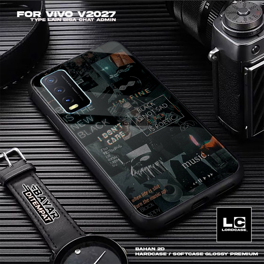 Case VIVO V2027 - Casing Hp Terbaru 2023 Lordcase [ AESTHETIK] Silikon Hp Mewah - Kesing Hp VIVO V20