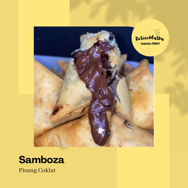

SAMBOZA PISANG COKLAT BY ROTICOKLATKU.EXPRESS