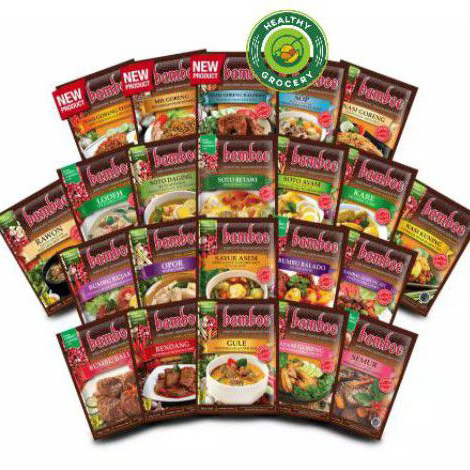 

Ready Bamboe Bumbu Racik / Bumbu Masak Instant all Varian 60gr / TOM YUM/ TOMYUM / TOM YAM / TOMYAM Thailand HALAL ➾❈❁