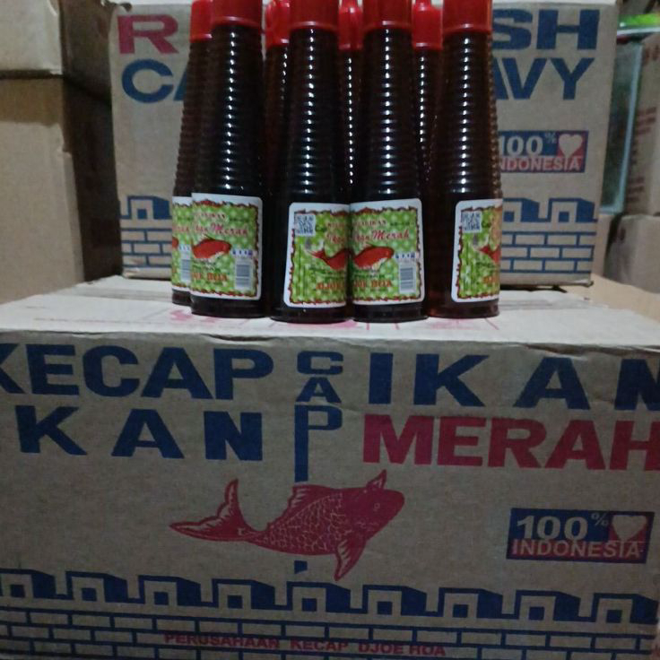 

Laris kecap ikan cap ikan merah Djoe hoa 135ml Diskon