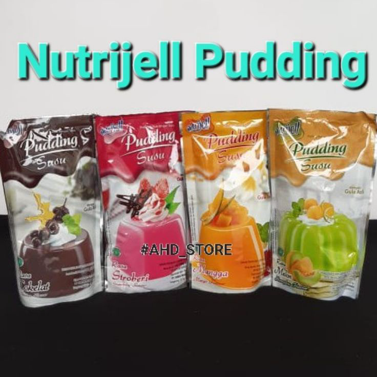 

Ready Nutrijell PUDDING SUSU Rasa 120gr, 145gr, 170gr / Serbuk Pudding Susu Ready Stok
