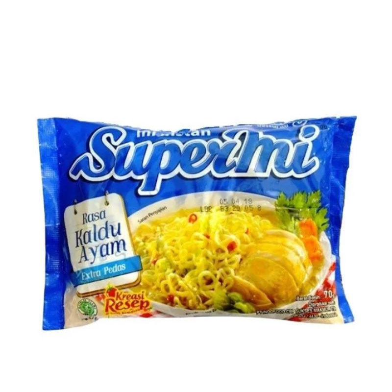 

Supermi Kaldu ayam Mie Instant [60 g]