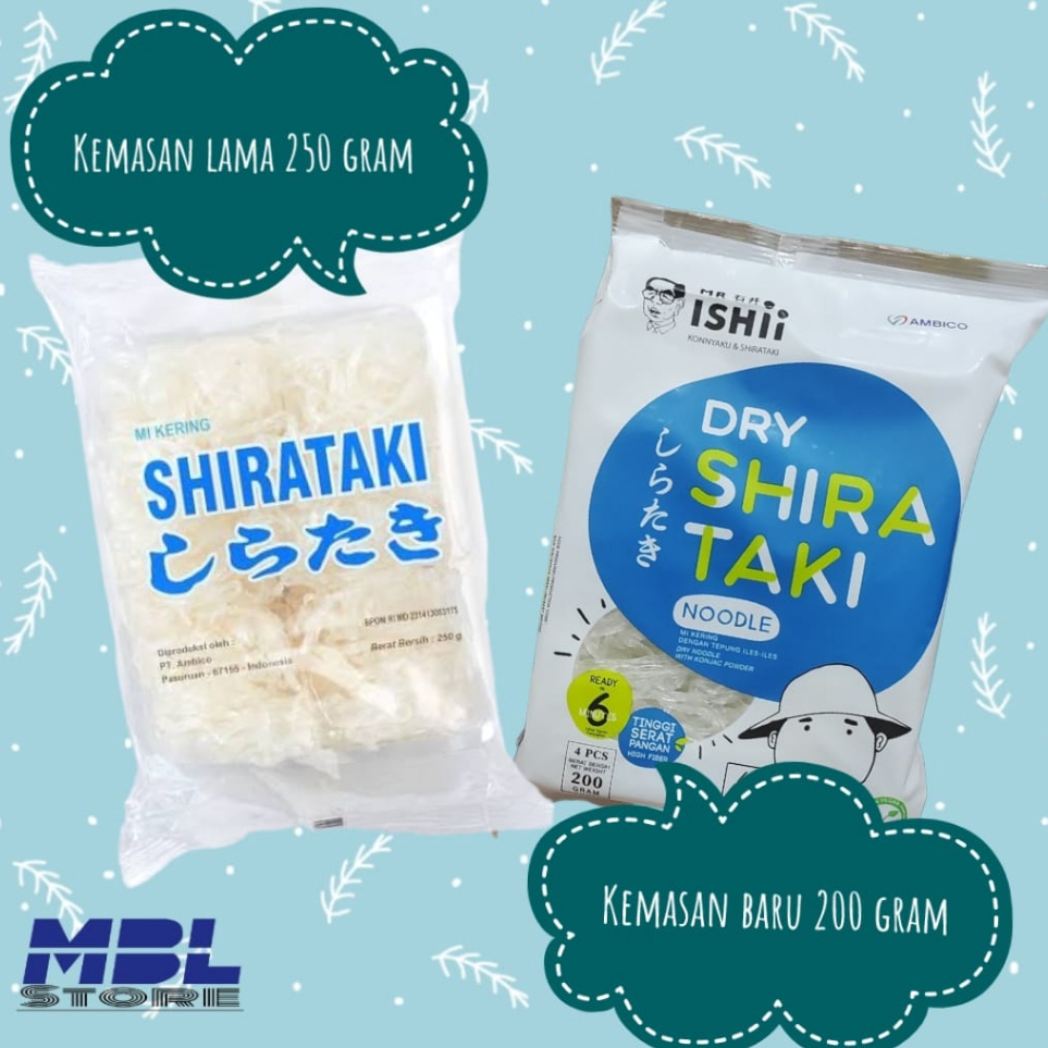 

Ready Stok Dry Shirataki - Mie Kering Shirataki ( isi 10pcs ) 250g