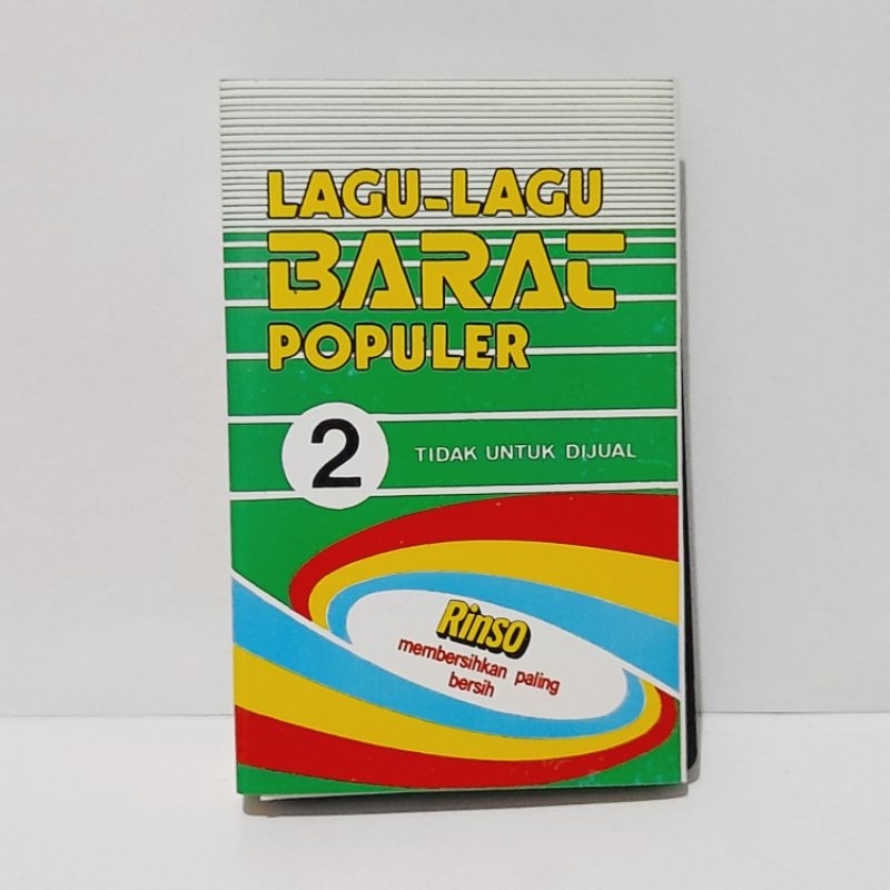 Kaset Lagu-Lagu Barat Populer 2 - Hadiah Rinso