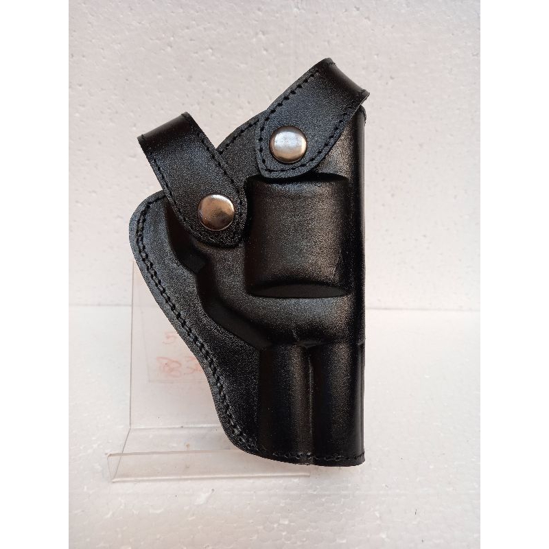Holster sarung pistol kulit revolver