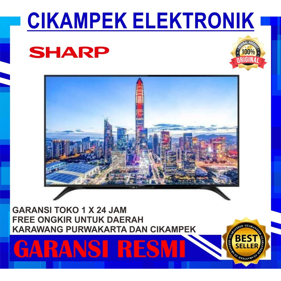 SHARP LED TV 2T C50AD1 - TV LED 50 INCH DIGITAL TV FULLHD 2T C50AD1I