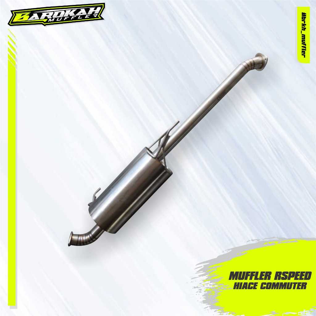 MUFFLER RSPEED HIACE COMMUTER