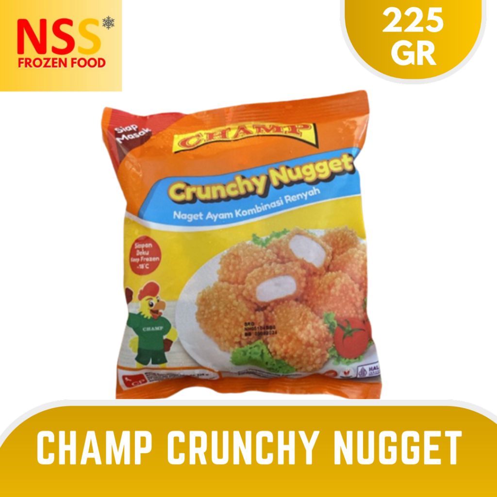 

CHAMP CRUNCHY NUGGET 225 GR