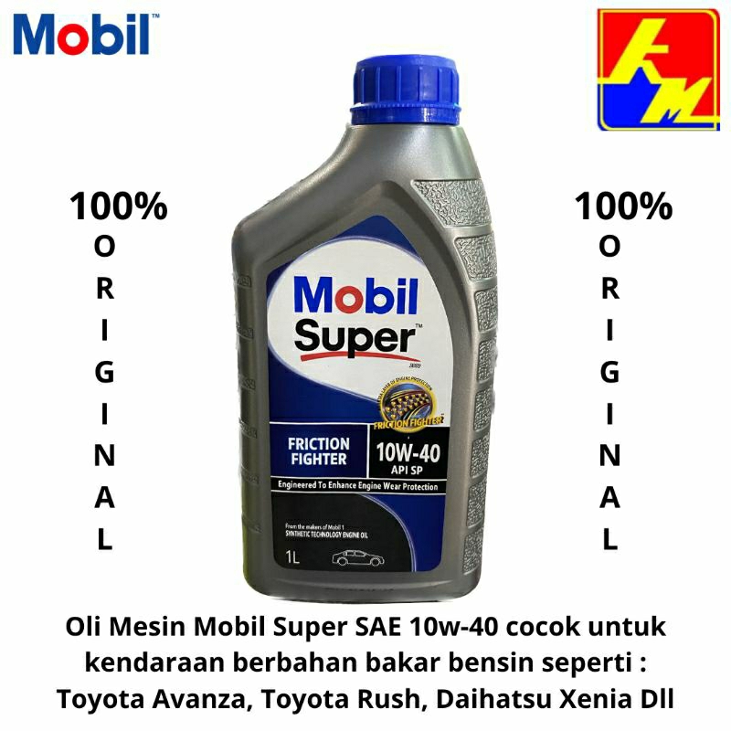 Oli Mesin Mobil Super SAE 10W-40 1Liter