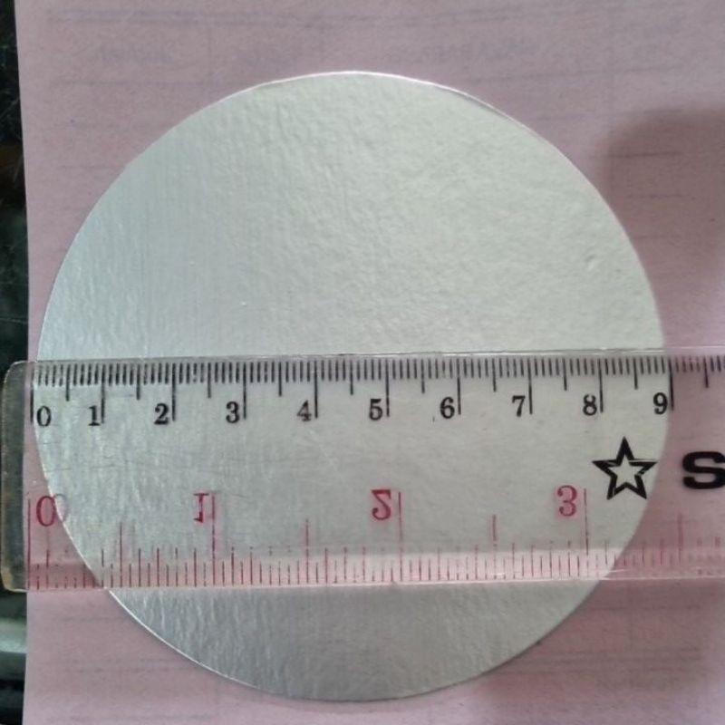 Segel Seal Aluminium 9cm / SegelAlumunium Foil 90mm / Seal Botol PET