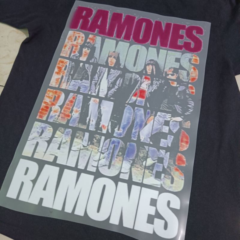 SABLON DTF BAND RAMONES SABLON RASTER DTF