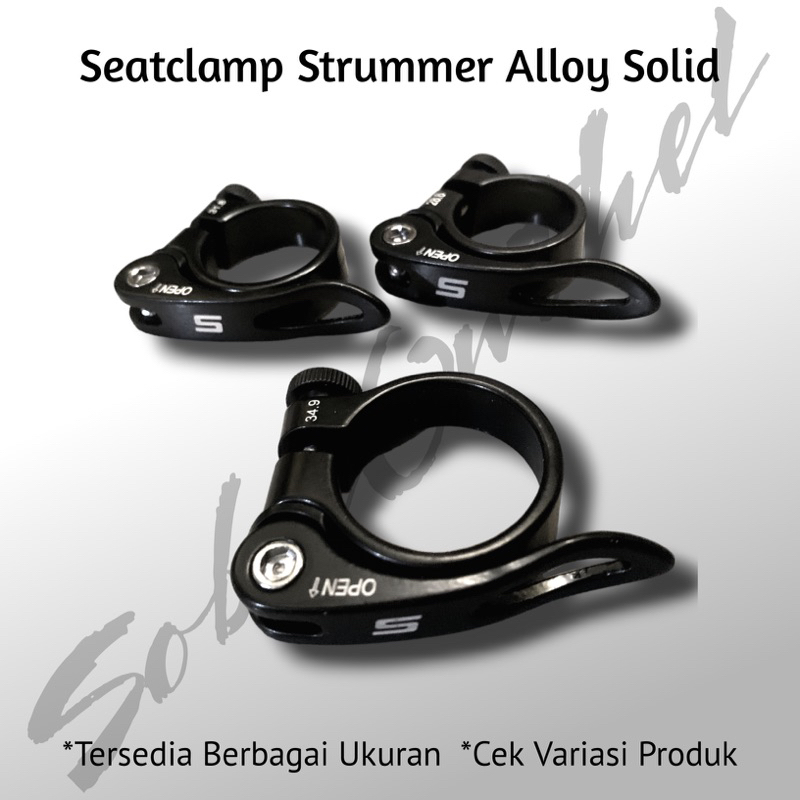 Seatclamp Strummer Alloy Solid 3 Ukuran