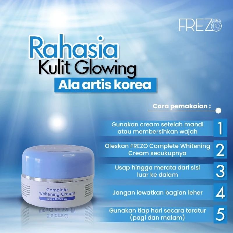 Cream Frezo RD original cream 2in1 10x ampuh memutihkan