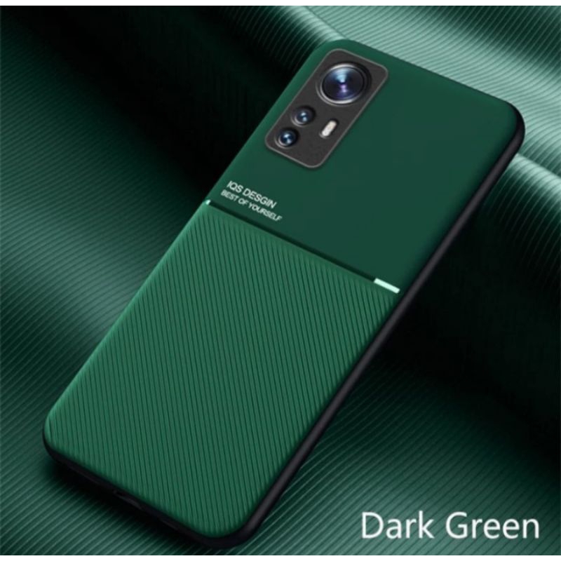 CASE XIAOMI 12 LITE  SOFTCASE SLIM MATTE TEKSTUR KULIT LEMBUT