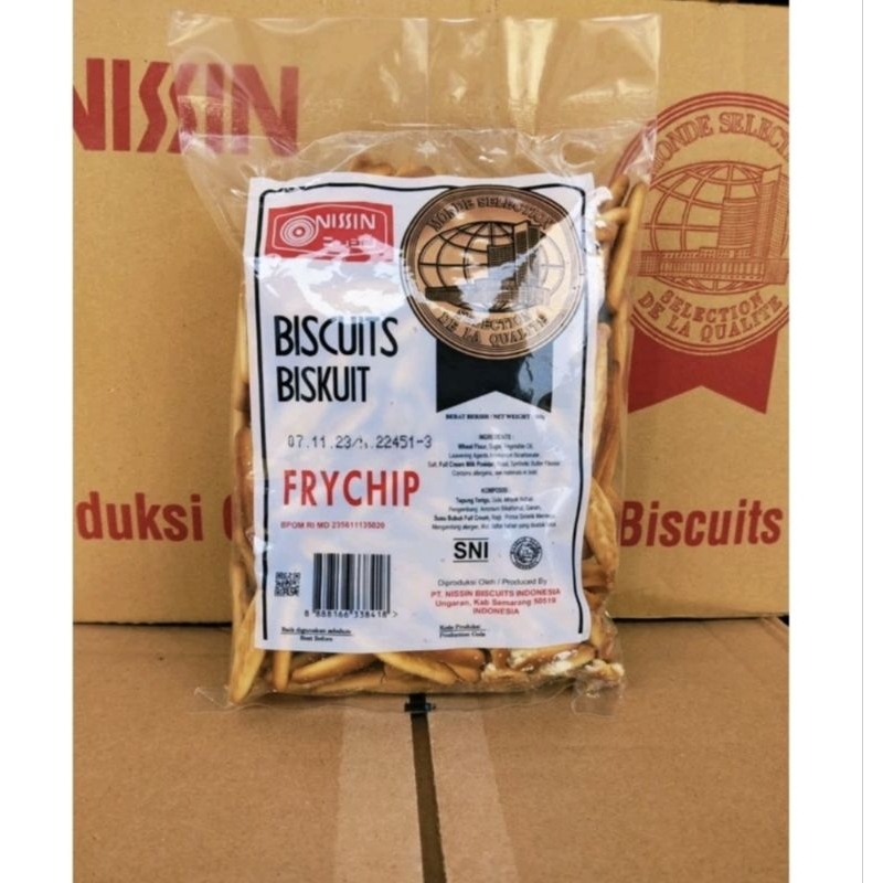 

Nissin Biskuit Kue Kering Frychip 300gr