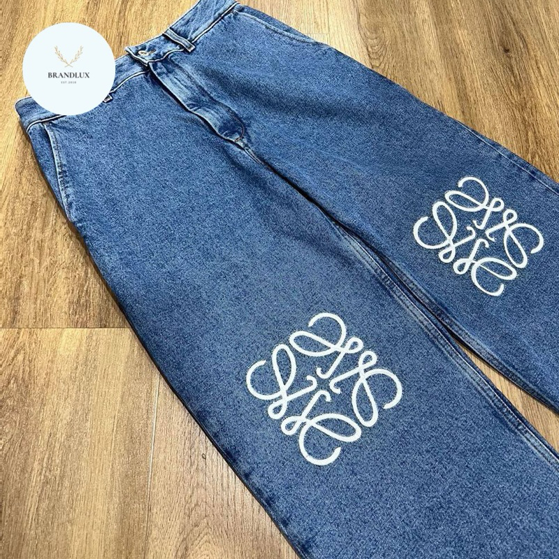 Loewe anagram baggy jeans