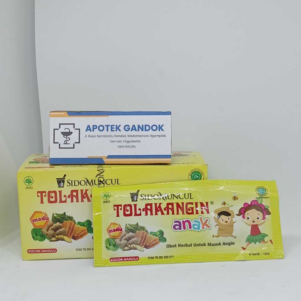 Tolak angin anak sachet obat masuk angin membantu mengurangi gejala masuk angin pada anak