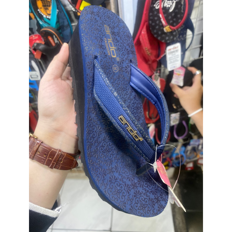 sendal wedges Ando new savira 7cm