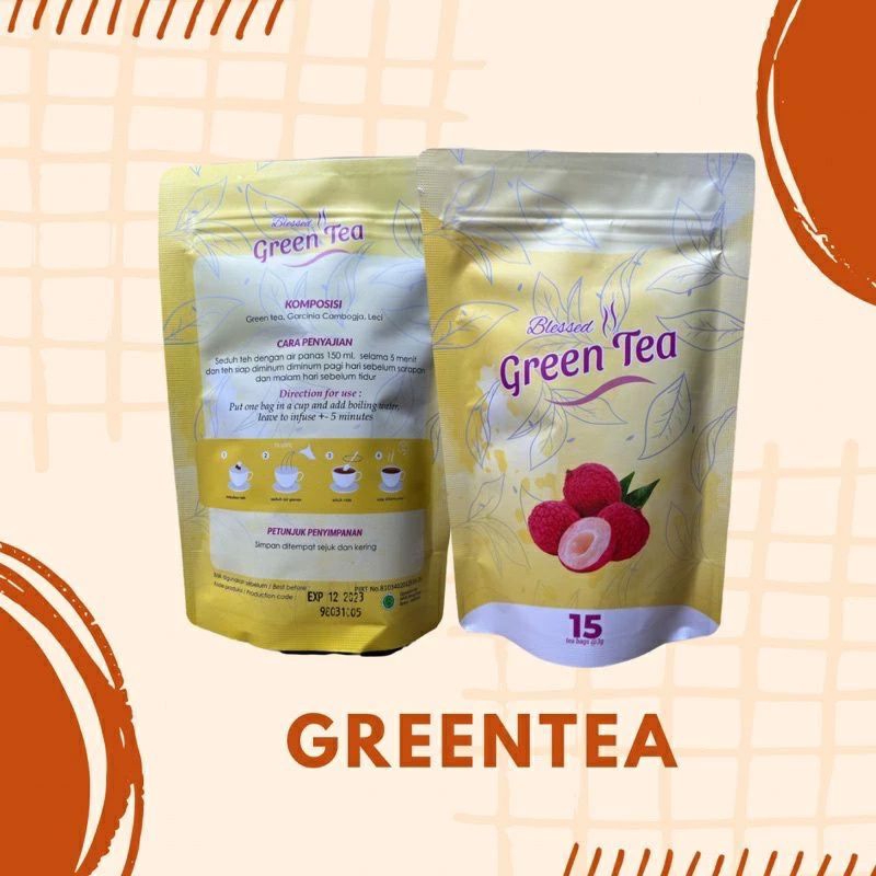

Greentea by Blessed Zakhesia | 2pouch 1bulan
