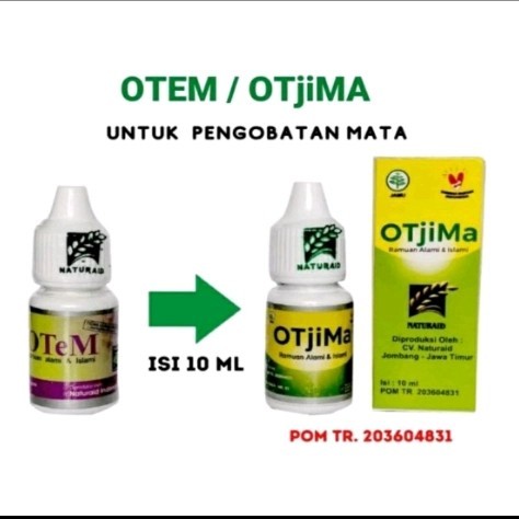 Otem Otjima / Obat Tetes Mata / Otem Kemasan Baru 10 ml / Sudah POM TR