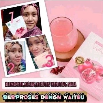 [100% ORIGINAL] 12 BOX WAITEU COLLAGEN HIGH BEAUTY DRINK MINUMAN KOLAGEN KECANTIKAN