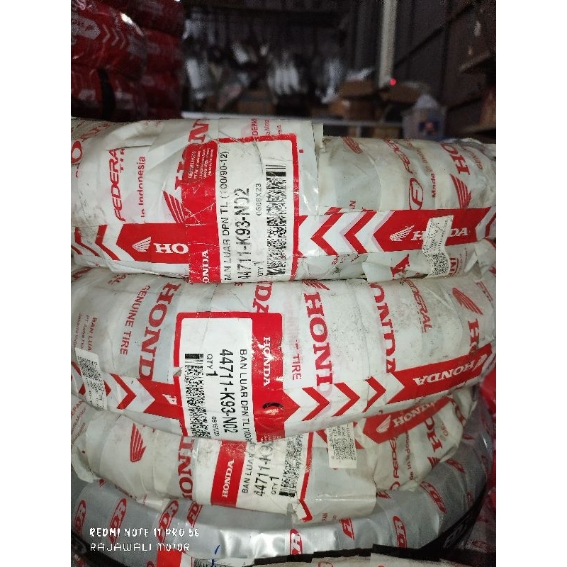 Ban Tubles Depan – Scoopy eSP K93
