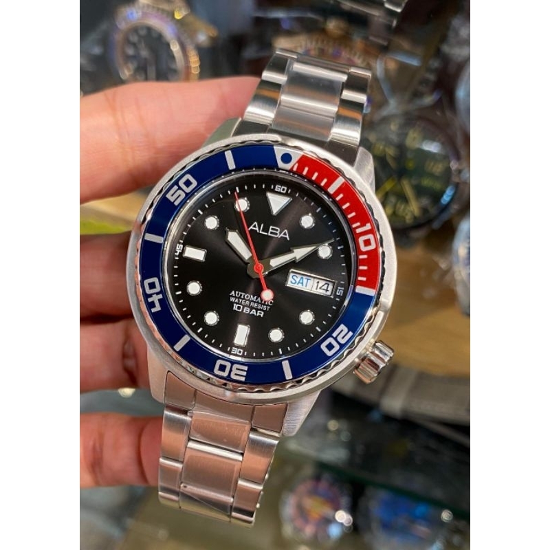 Alba AL4247#AL4247#Alba AL4247X1#jam tangan pria Alba al4247#man watch Alba Al4247X1#jam tangan otom