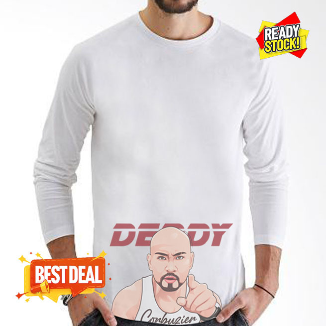 Kaos Tangan Panjang Deddy Corbuzier Karikatur Tshirt 100% Cotton Kombed 30s