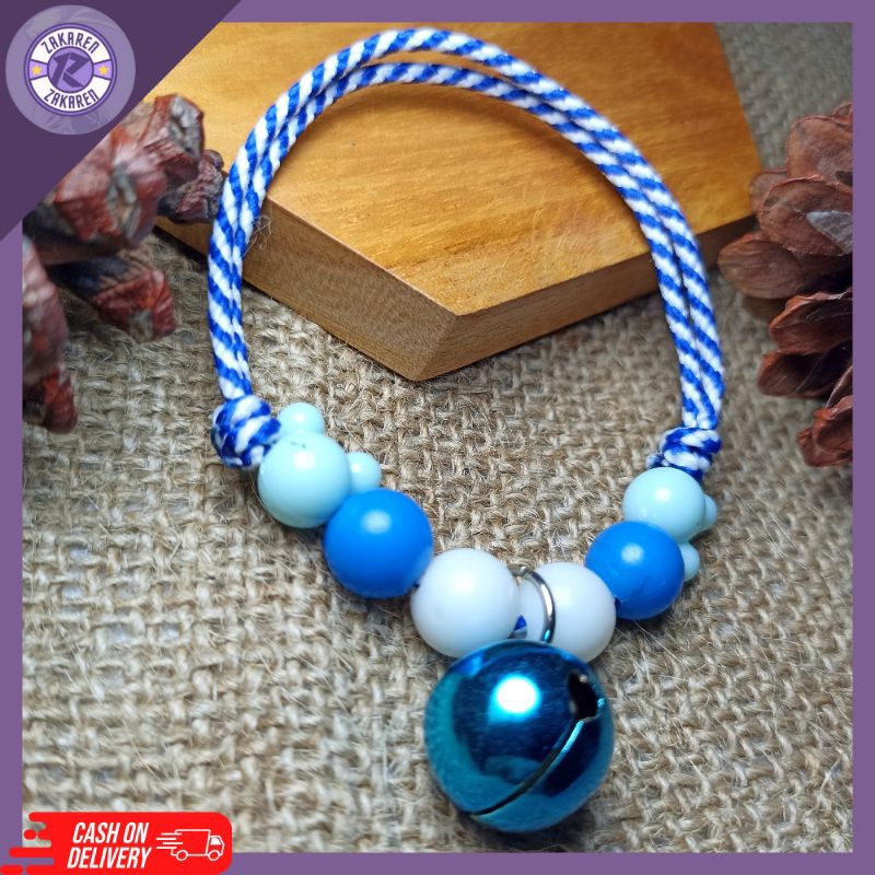 KEMASAN GROSIR 1 LUSIN KALUNG KUCING MANIK - MANIK KUALITAS BAGUS COCOK UNTUK SEMUA JENIS KUCING KAL