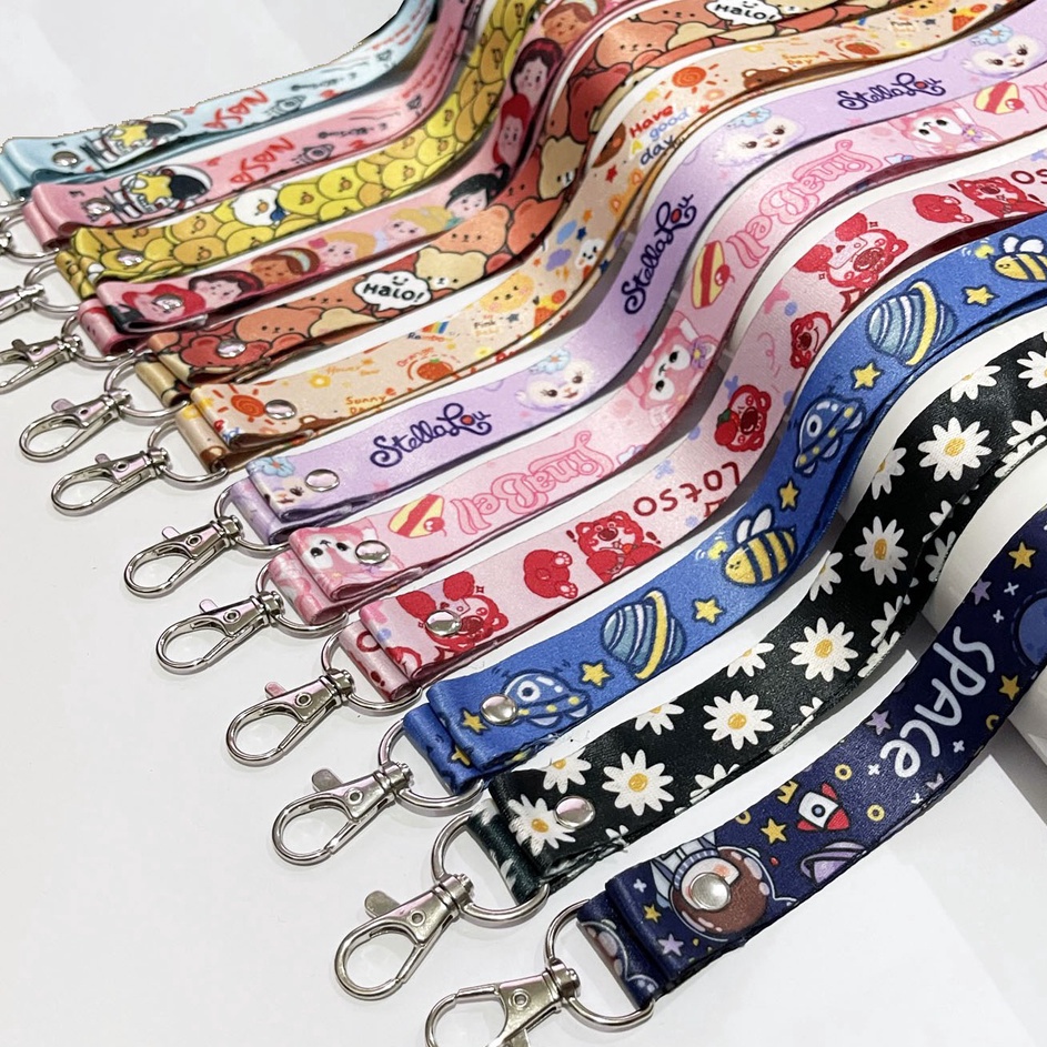 

Pasti Murah TALI LANYARD Motif Dengan Metal Buckle gantungan