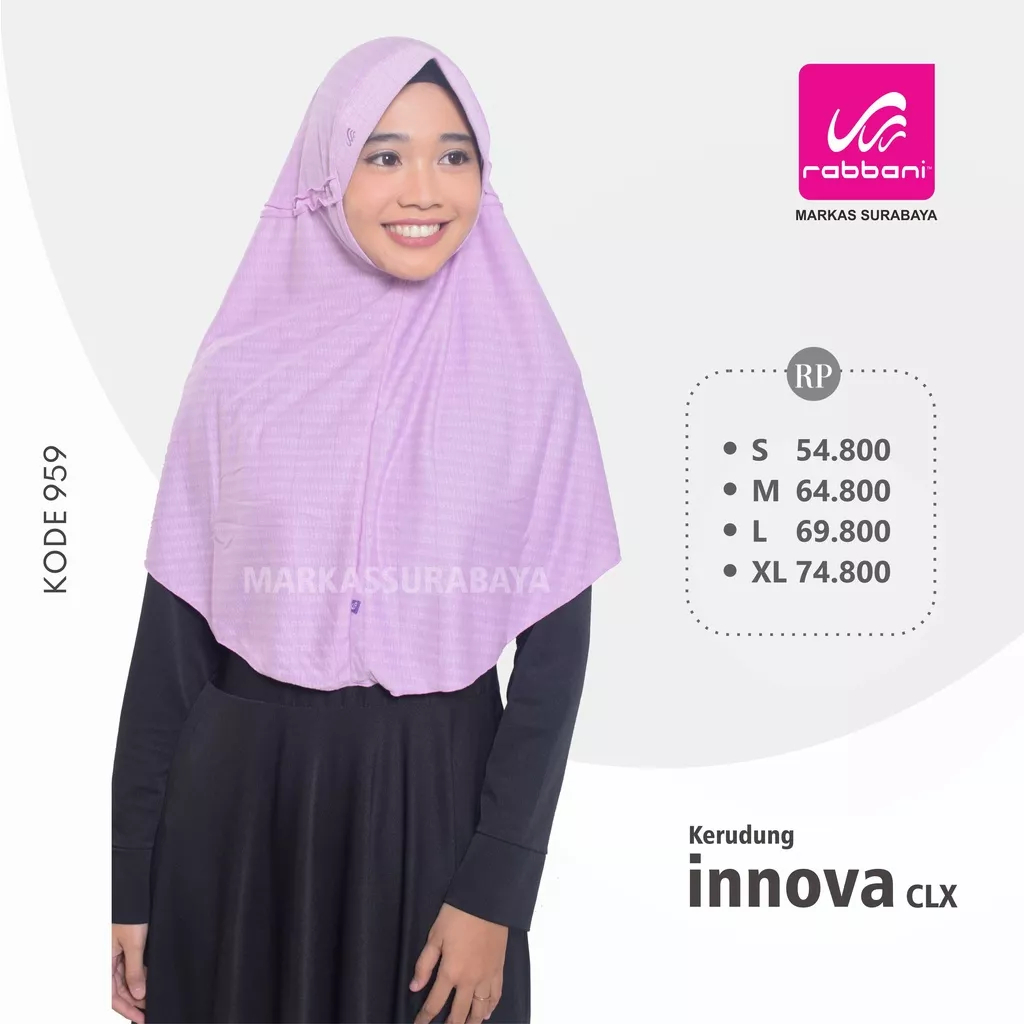 Rabbani Innova CLX Warna Ungu terang