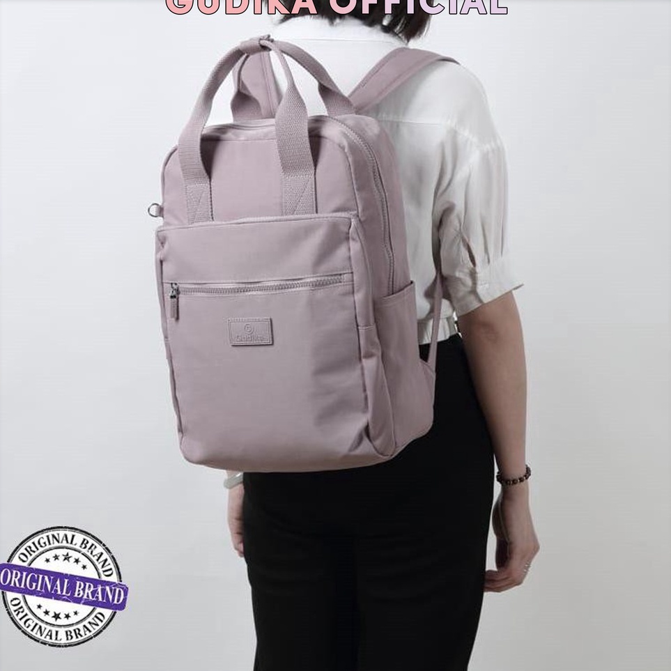 Laris GUDIKA 5119 | Backpack Waterproof Wanita Tas Ransel Laptop Anti Air Import Original | Ransel C