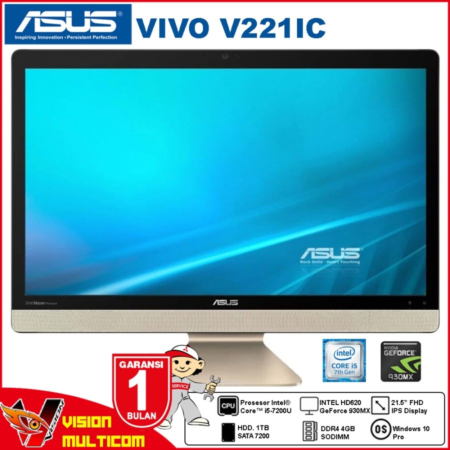 PC All In One ASUS AIO V220 Core i3-6100 | 4GB/500GB | 22" FHD