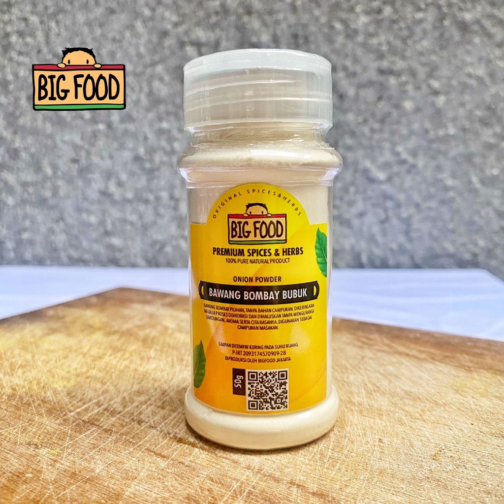 

Big Food Bawang Bombay Bubuk 50 gram
