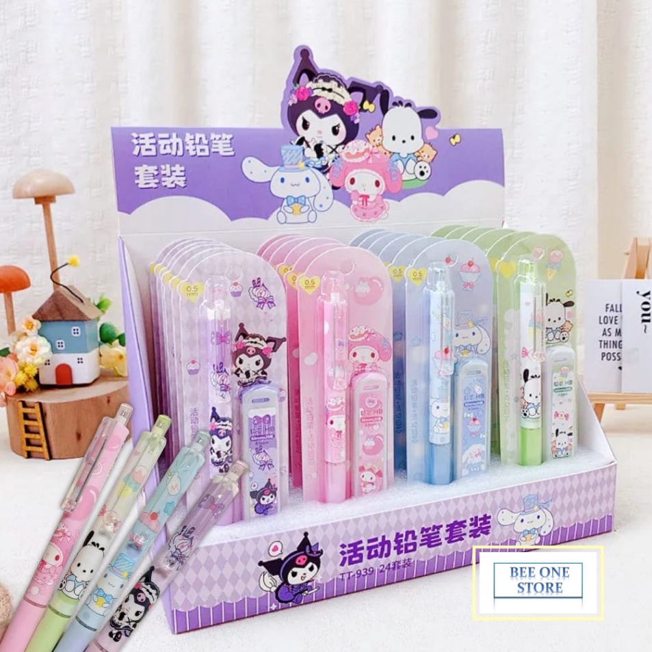 

Readystock BEE ONE - Pensil Mekanik Set 0.5mm Karakter Lucu Mechanical Pencil Set 0.5mm Karakter Lucu Terbatas