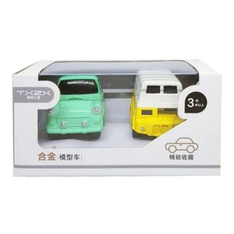 Mainan Anak - TXZX Alloy Pull Back Trolley TX1300 / Pajangan / Mainan Mobil