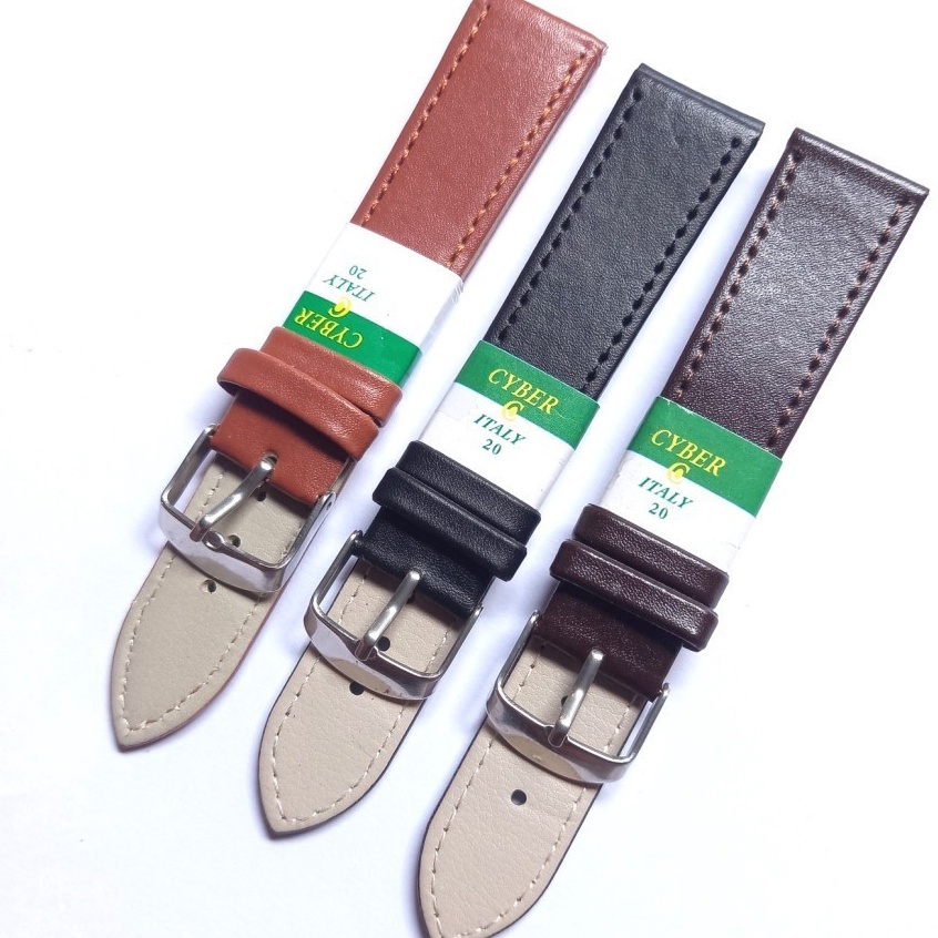 Seller strap jam tangan cyber polos tali jam tangan CYBER polos murah tali jam tangan  murah origina