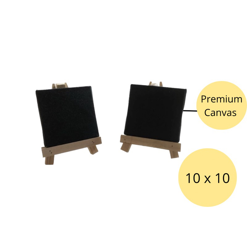 

Kanvas Lukis 10x10 Premium Hitam [Kanvas Polos] The Moon Art