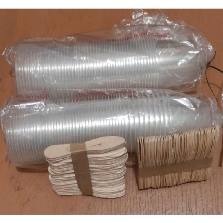 

PAKET LENGKAP>>> Cup ice cream + sendok kayu