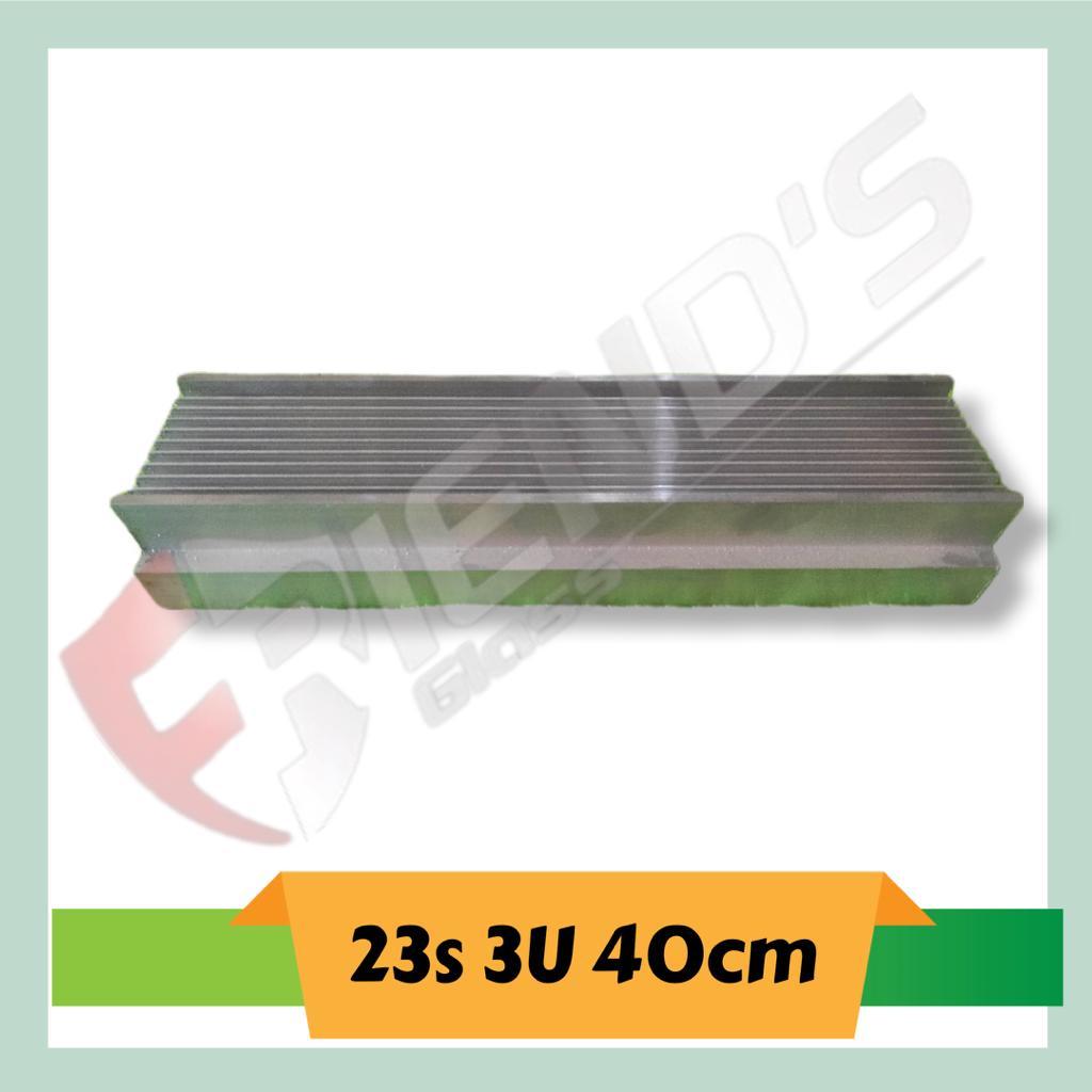 HEATSINK 3U 40CM PENDINGIN 23 SIRIP HEATSINK BUILT UP