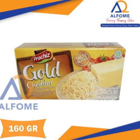

NWNM5951 【FSASH SALE】 Keju Prochiz Gold cheddar 160Gram/ Keju Prochiz Murah Meriah