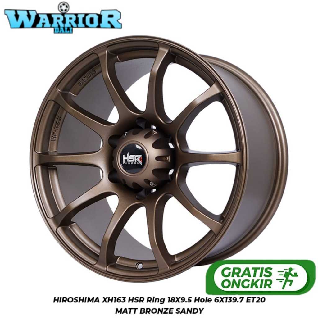 Velg CE28 Ring 18 Untuk Pajero Fortuner Triton HSR HIROSHIMA R18