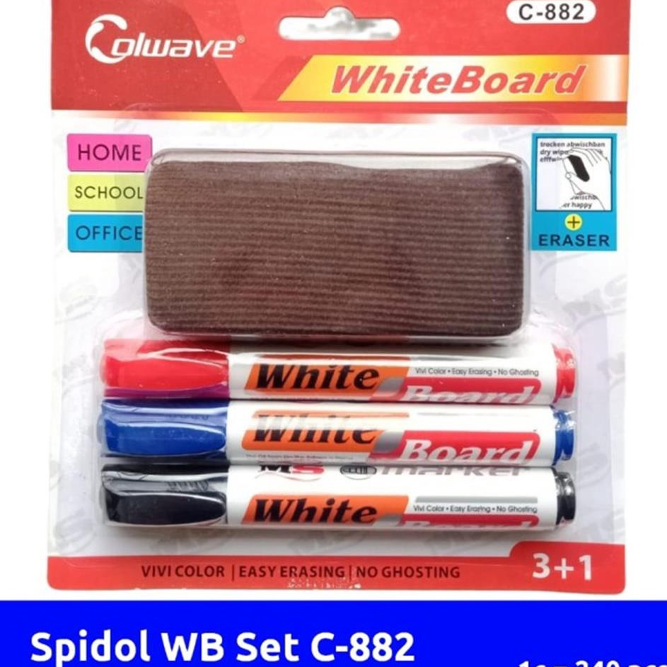 

Bayar Di Tempat Spidol Whiteboard Set C-882 (set) Bayar Di Tempat