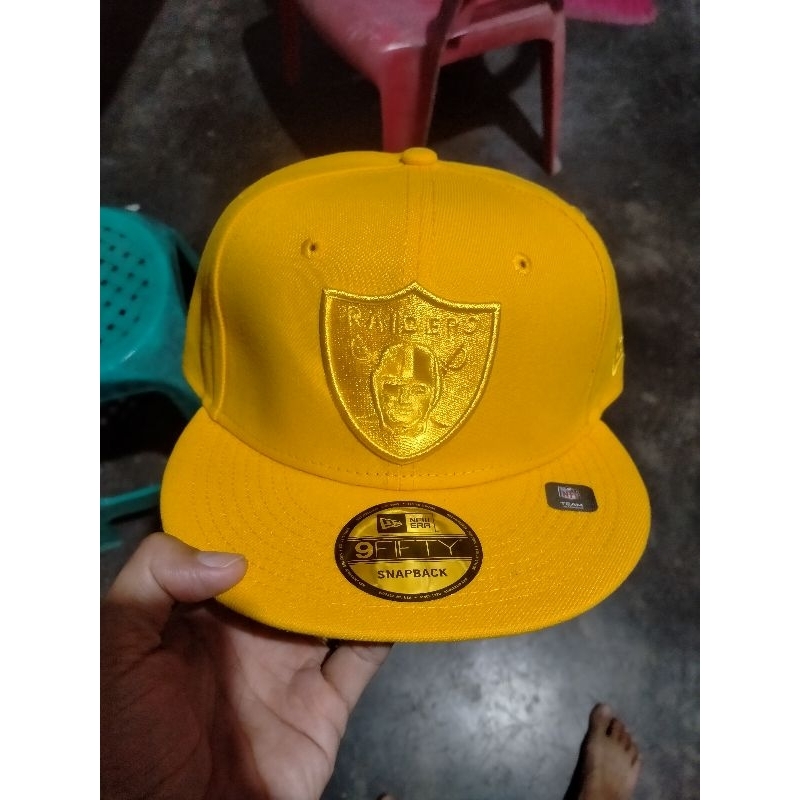Topi Raiders x New era Kuning Ori