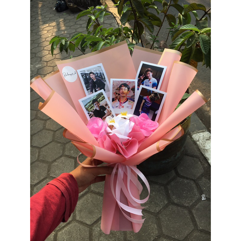 

Buket custom bunga dan foto murah bandung