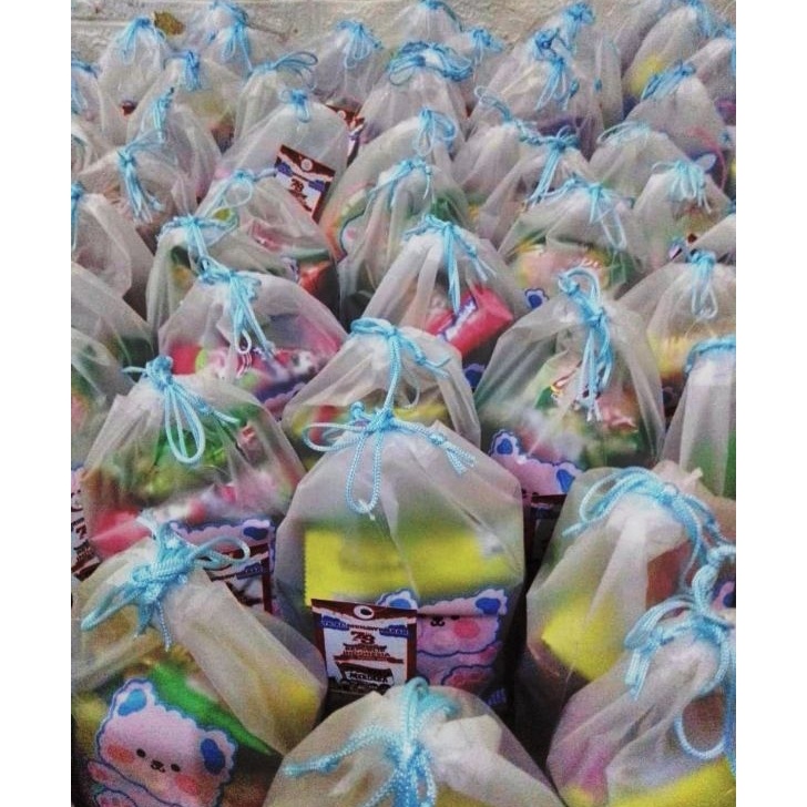 

GVHN3827 Dijamin Ori (tanpa minimal order) paket bingkisan ulang tahun anak praktis / Paket Snack ulang tahun pouch / bingkisan Snack acara apa saja