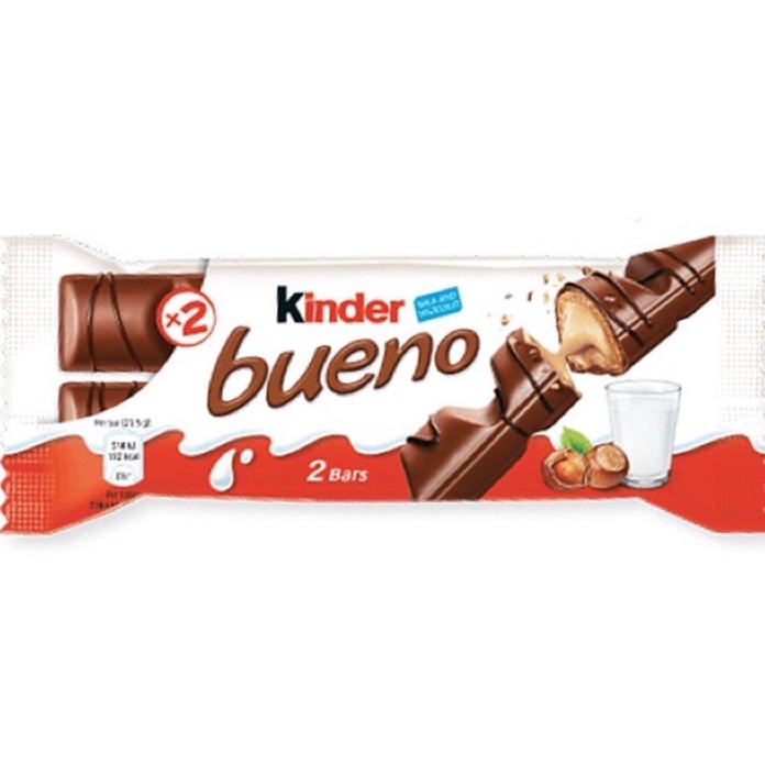 

XVRY6361 【MEGA SALE】 Kinder Bueno coklat 43gr PROMO!!HALAL!!